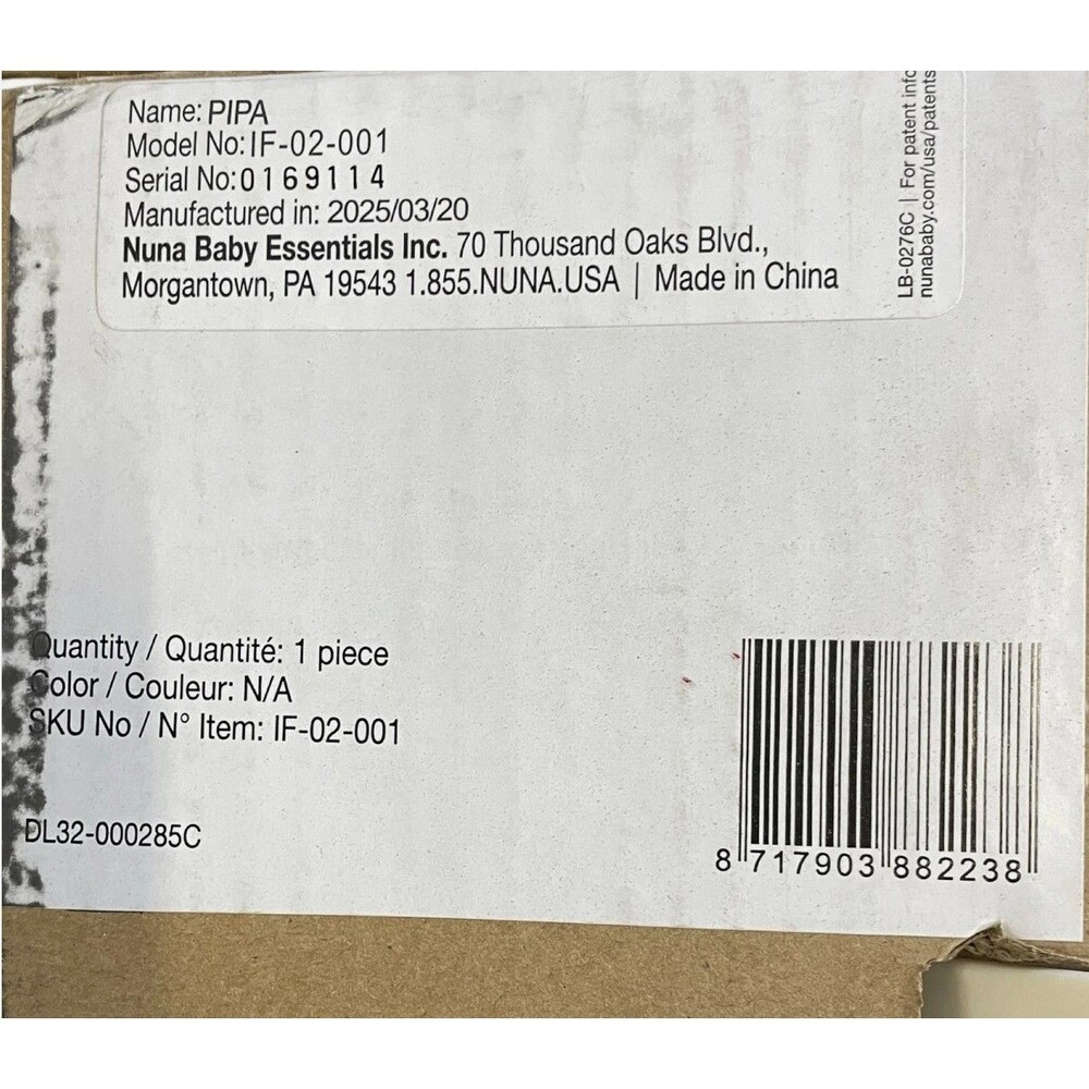 NEW Nuna PIPA Base model NUNIF-02-001 for Infant Car Seat #NG2238 - Picture 4 of 5